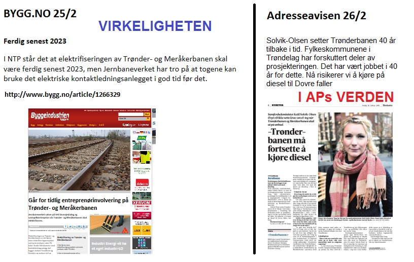 APs trønderbanebløff